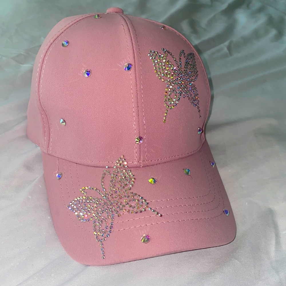 Y2K Rhinestone Hat